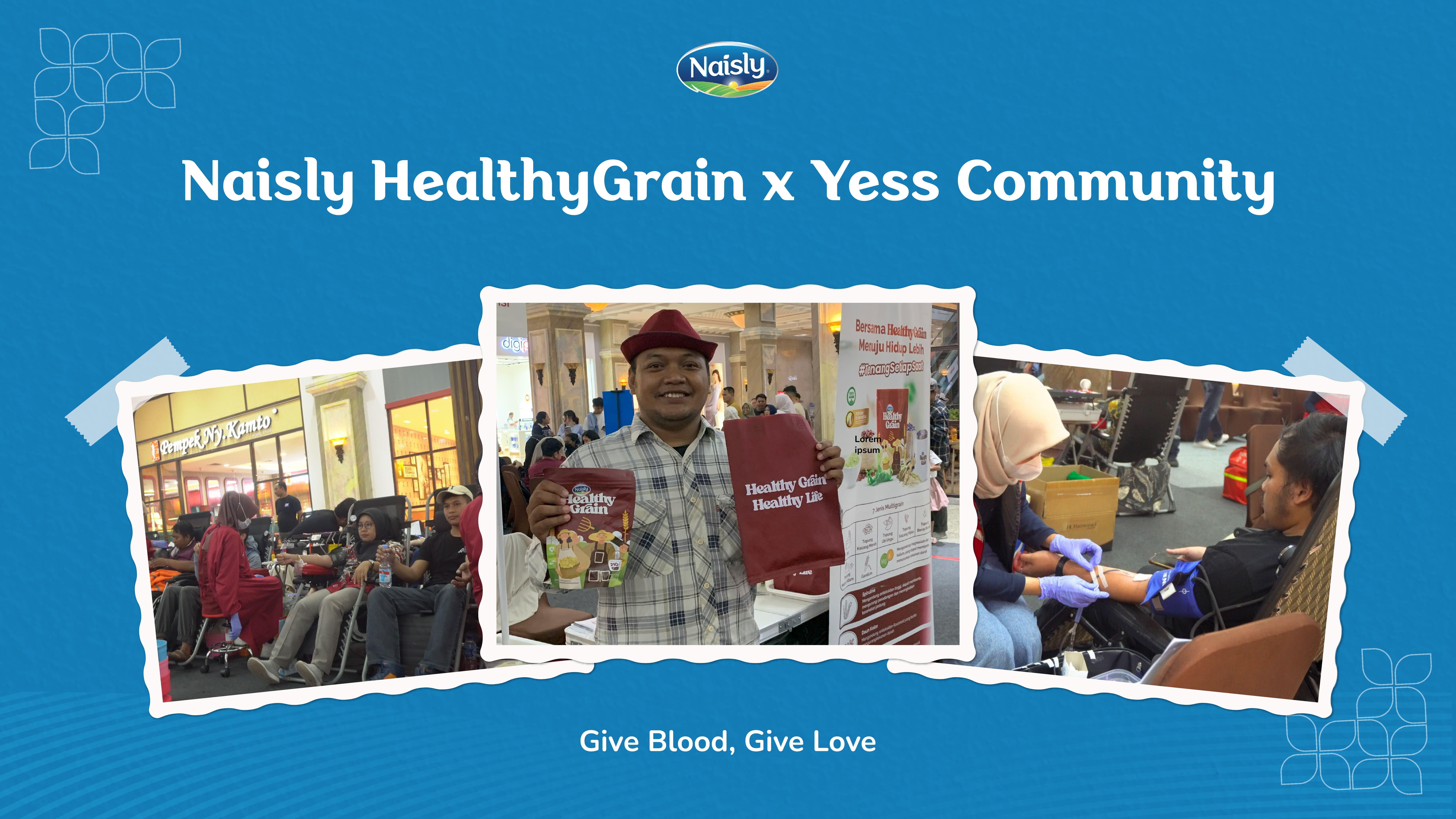 Naisly HealthyGrain x Yess Community: Blood Donation Drive Celebrates World Hypertension Day